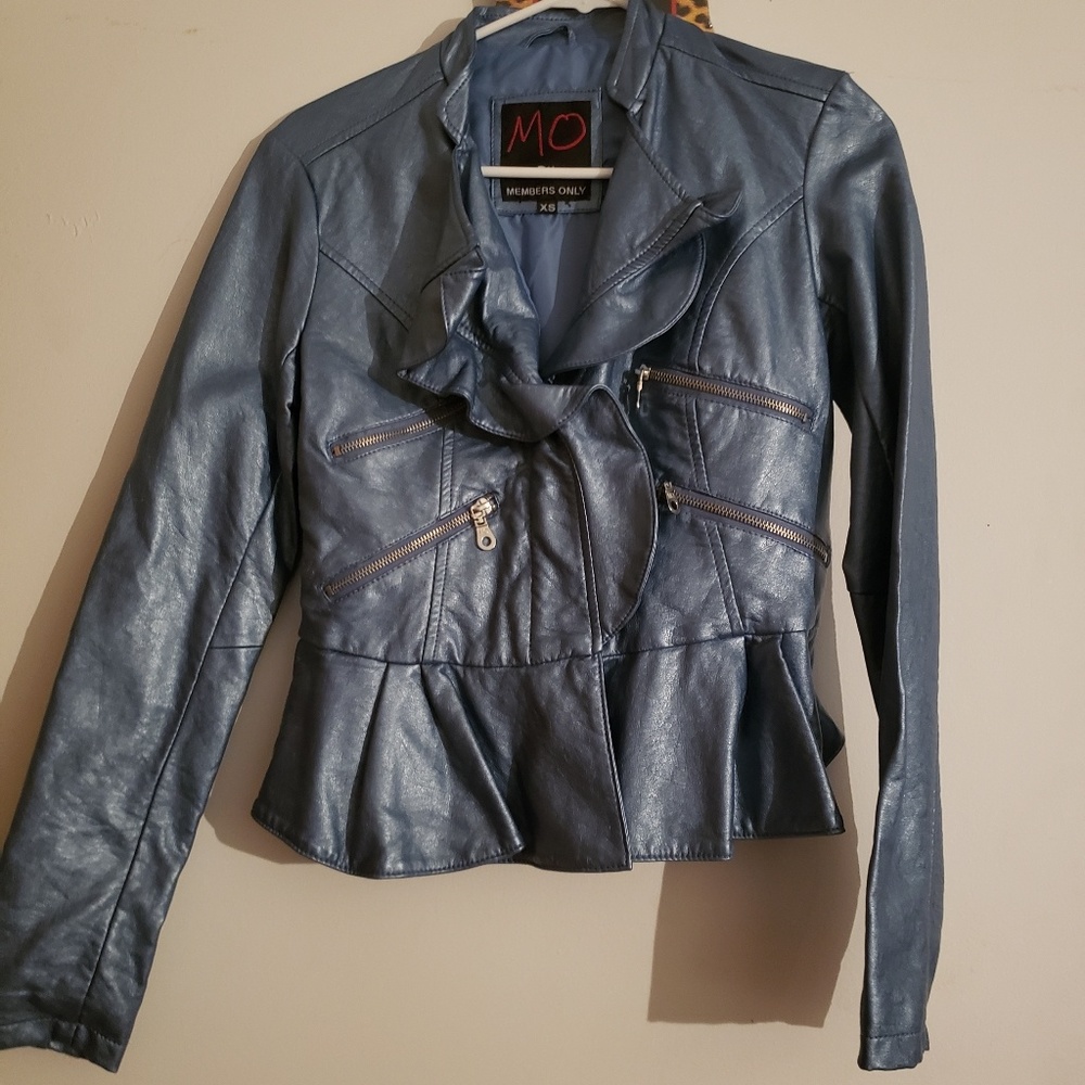 Motorcycle crop jacket